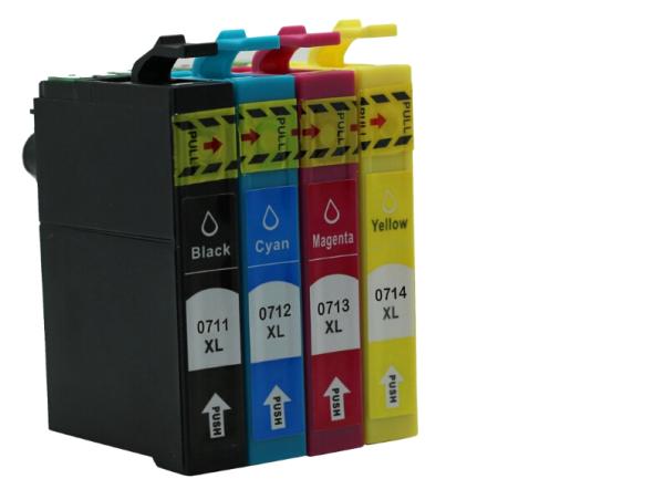 100% Brand New for epson ink cartridge T0711 T0712 T0713 T0714 for EPSON STYLUS D78; DX4000/4050