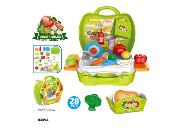 10.3 Childrens Toy Kitchen Sets , Colorful Cooking Toys For Kids 32 Pcs