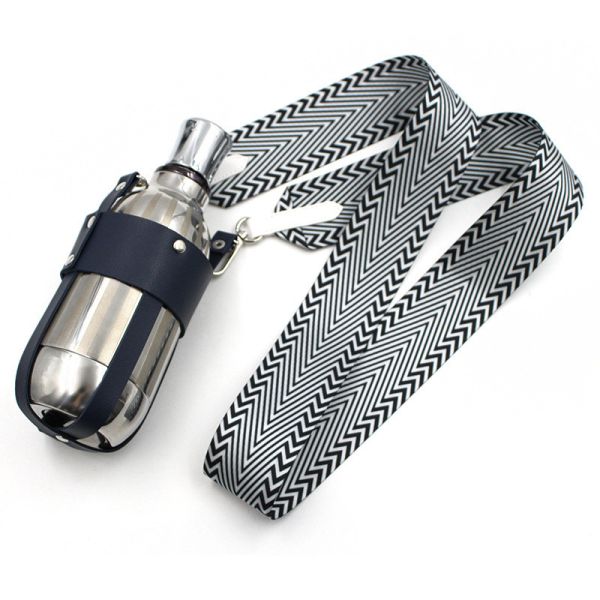 17oz Double Insulated Vacuum Stainless Steel Water Bottles With Strap