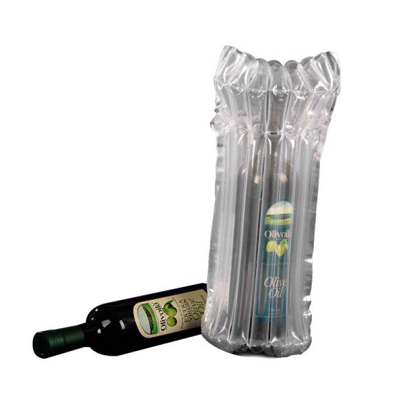 Practical Nontoxic Bubble Cushioning Wrap Roll , Shockproof Air Column Cushion Bag