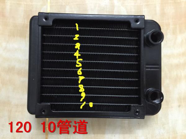 27mm thickness water cooled cpu radiator 80&120&240&360mm with G1/4 screw thread