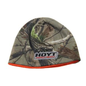 Unisex Camouflage Reversible Knitted Beanie Hats Customized Embroidery Logo