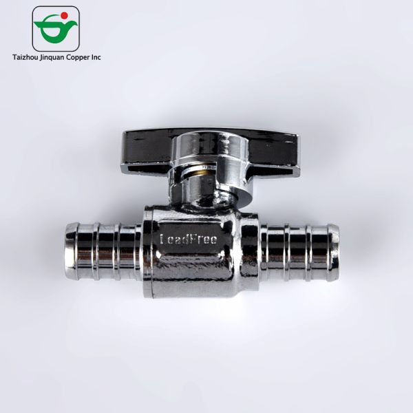 Medium Pressure Lead Free NSF61 AB1953 FEM Brass Stop Valve