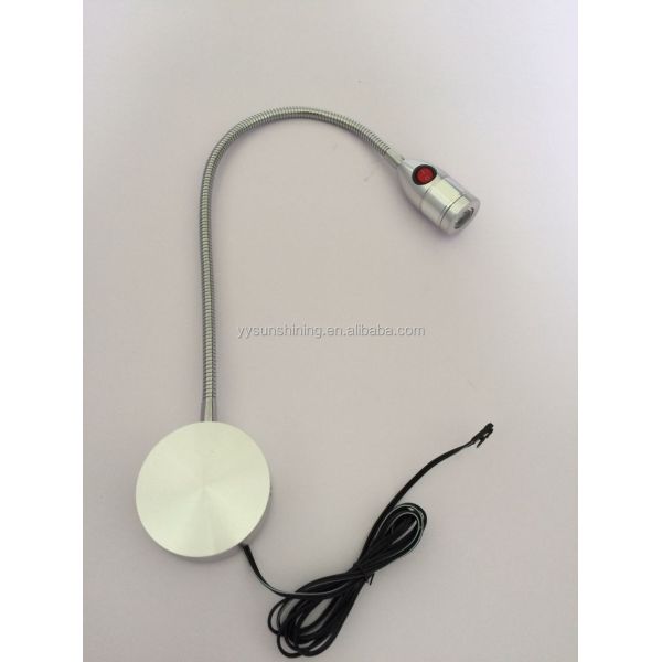 Long-lasting 30000 Hours Lifespan Wall Mounted LED Bed Head Bedside Car Reading Light