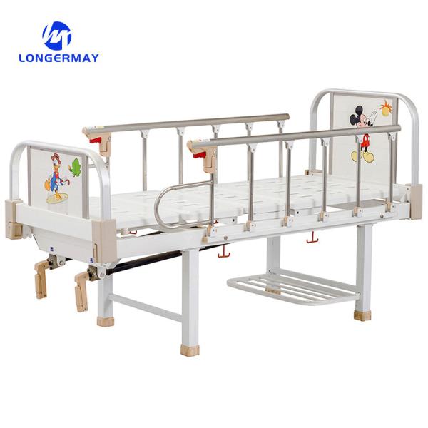 China Products Comfortable 2 Cranks Medical Children Clinic Bed With Medal For Hospital