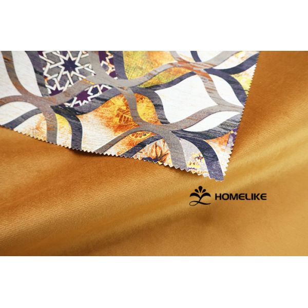 East African Safari Chic Print Velvet----