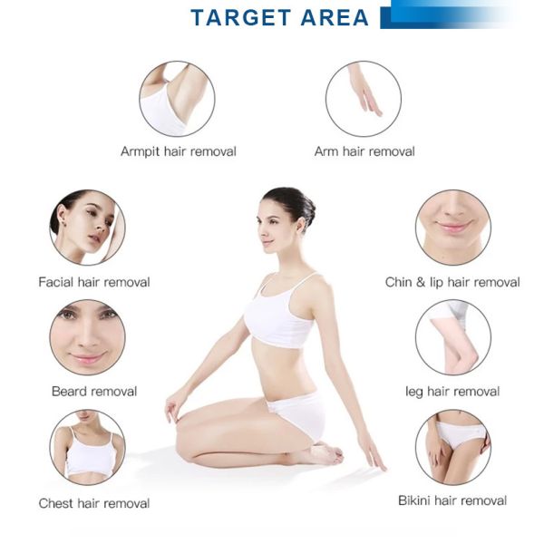 10,4 прибор красоты подмолаживания кожи машины 808nm удаления волос лазера диода дюйма