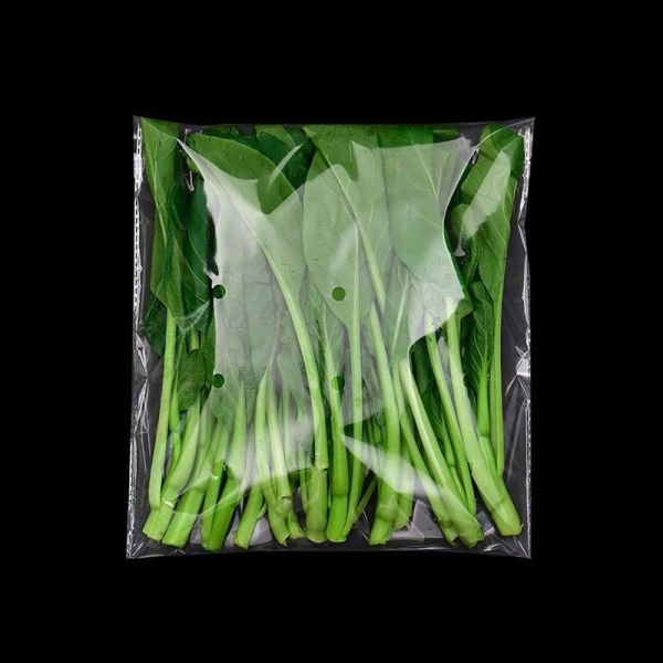 Custom Size Perforated Bag Self Adhesive Food Safe Clear Bags Anti Fog