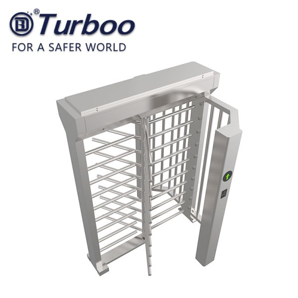 304 Stainless Steel Full Height Turnstile Gate With QR Code For Prison / Neighborhoods
