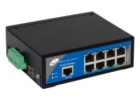 Interruptor industrial do ponto de entrada IEEE802.3, interruptor portuário do ponto de entrada 8 com um Uplink de 1 gigabit
