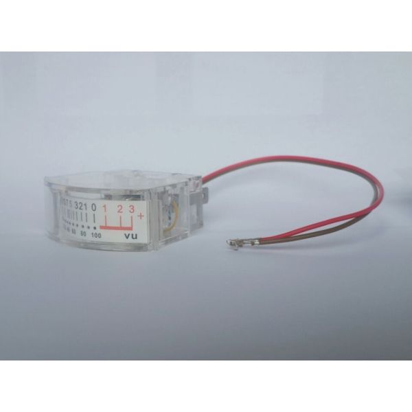 Analog Panel Meter Ammeter with 2.5 Accuracy Class, 0-1A Measuring Range, and PC Case Material