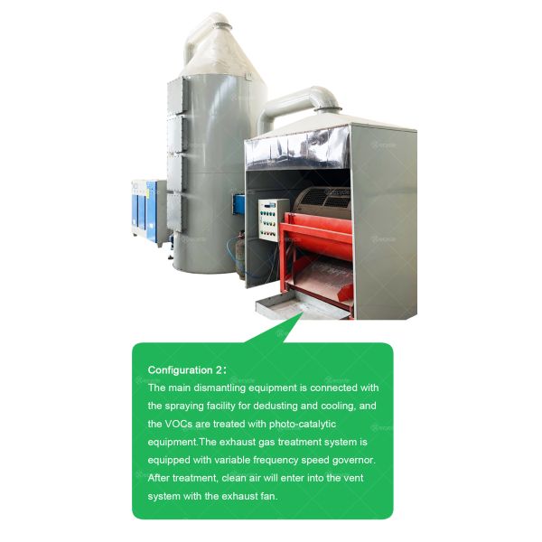 Hot Sale Electronic Component Dismantling Machine / Pcb Recycling Machine / Waste Decomposer Machine Pcb Recycling For Export