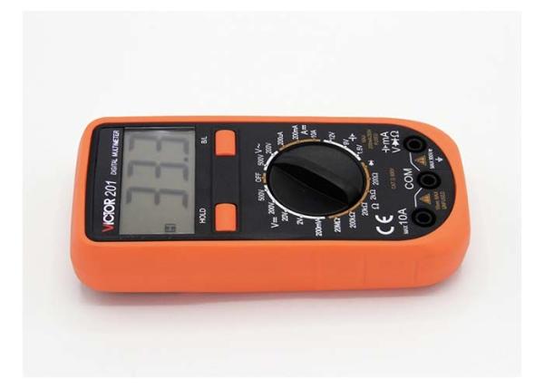 VICTOR 201 Portable Digital Multimeter Dmm Multimeter AC 200V/500V
