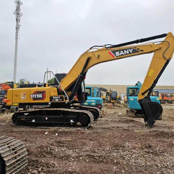 Used 21.5 Ton Excavator Medium Sized Sany Excavator Sy215c Model
