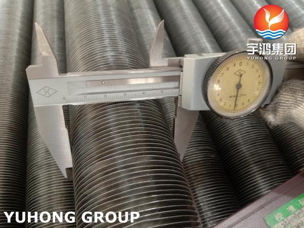 ASME SB163 Monel 400 Fin Tube | Embedded G Type | UNS N04400