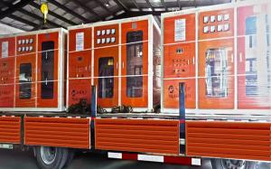 セラミック・メルトング・チャンバー インダクション・メルトング・システム 129 周波数電圧と 380V 動作電圧