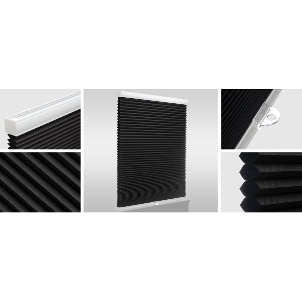 Factory Price 100% Blackout Thermal Insulation Soundproof Vertical Window Honeycomb Blinds Fabric Cellular Shade