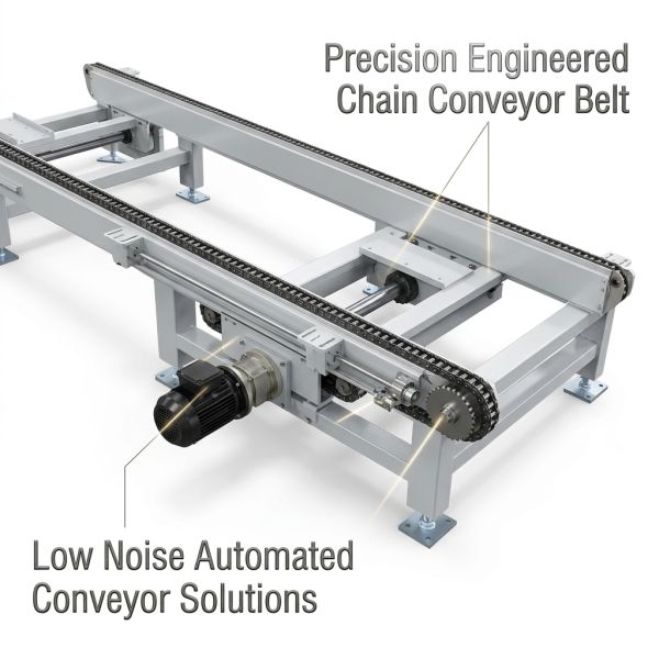 Low Temp Pallet Chain Conveyor 500kg – 2000kg Cold Storage Drag Chain Conveyor