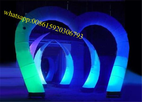 Air Light Balloon Crystal  arch , wedding arch , wedding flower arch , heart shaped wedding arch