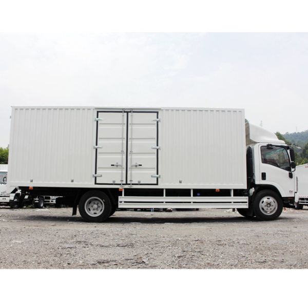 Suministro de la fábrica 4X2 ISUZU 131HP camión furgonetas camiones de carga furgoneta