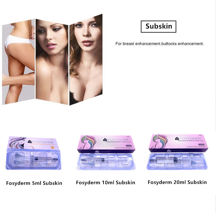 Впрыска Fosyderm заполнителя пениса батокс и людей груди Subskin дермальная