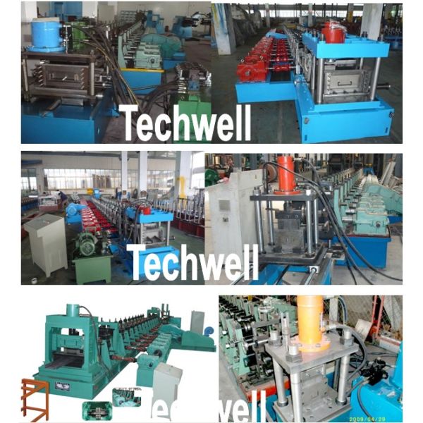 La correa de C que forma la máquina/lamina la formación de la máquina con la impulsión de la caja de cambios para la correa de acero de C