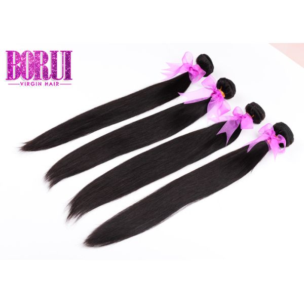 Straight Bundles Malaysian Human Hair All Length Available With Closure