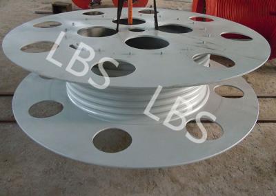 Carbon Steel Alloy Steel Wire Rope Winch Drum For Cable Laying