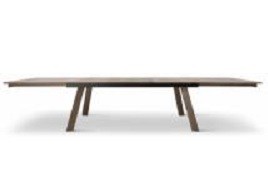 extendable 3.8m 12 seater rectangle table furniture