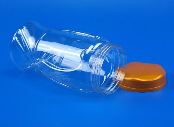Customized Lid Color Plastic Airtight Storage Jars Large Capacity 62G