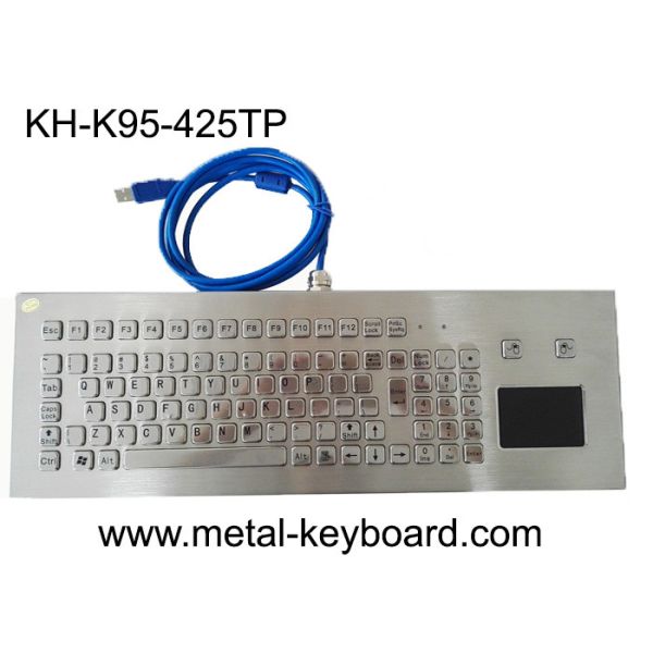 Клавиатура нержавеющей стали ИП65 УСБ ПС/2 настольная