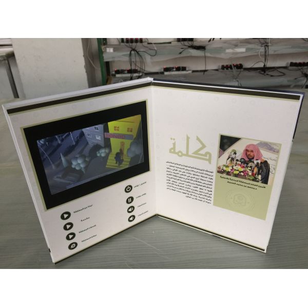 Convenient Digital Video Book Rechargeable For Government ROHS