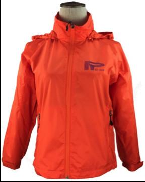 Full Size Ladies Padded Waterproof Jacket With Fix Hoody Keep Warm