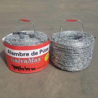 Ferme d'acier à faible teneur en carbone Concertina Fil barbelé Clôture à haute vitesse en PVC revêtu