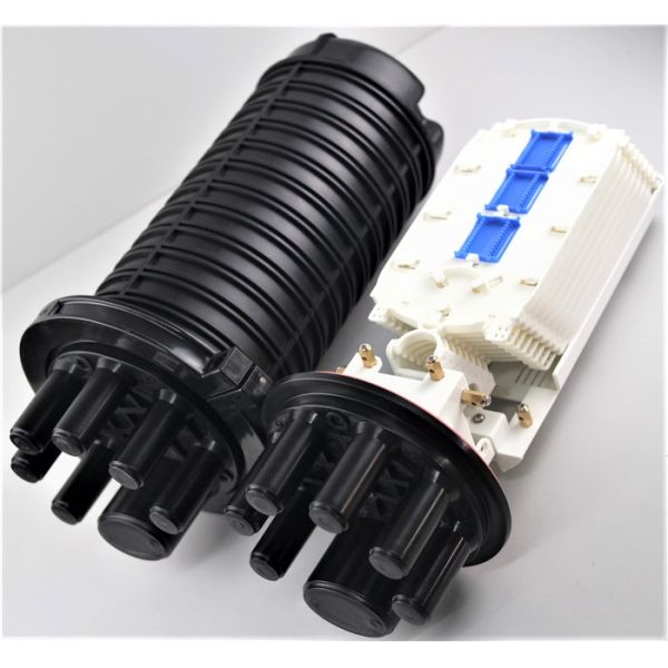 Закрытие оптического волокна 8 портов подносов большое 7 для кабеля волокна тесемки