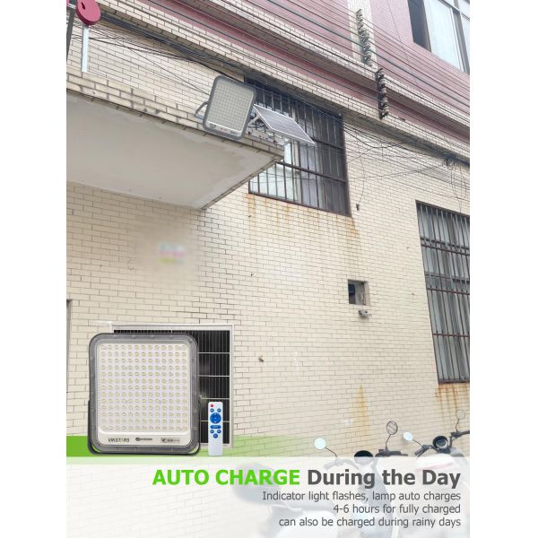 60 Вт 100 Вт 200 Вт 300 Вт светодиодный солнечный светодиод батарейка заменимая наружная водонепроницаемая