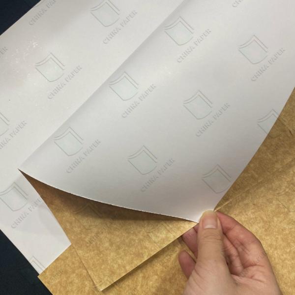 Papel Kraft revestido com pasta de madeira de alta pureza
