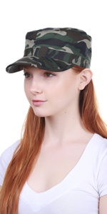 Profile Hat Baseball Cap Outdoor Camouflage Fishing Cap, Dad Hat Adjustable Unconstructed Plain Cap