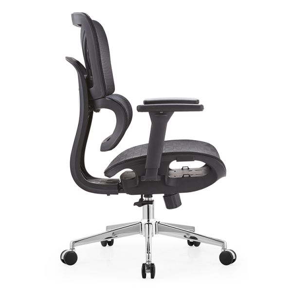 Backrest Yes Office Swivel Chair Adjustable Height Ergonomic Comfortable Armrest Seating for Office Desk and Meeting Room