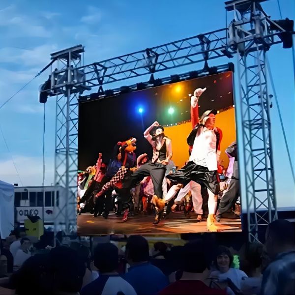 P3.91 Outdoor Led Video Wall 500*1000mm Rental Led Display Screen Panel