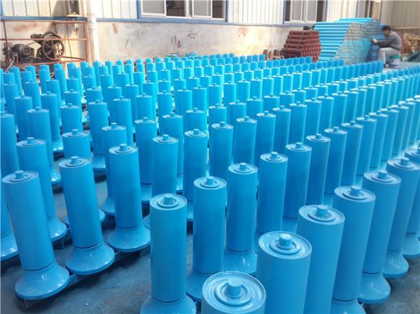 Self Aligning 315mm Length Conveyor Belt Guide Rollers Tear Resistance