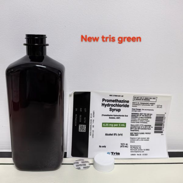 Medical Packing 500ml PET Amber Plastic Bottles Featuring 28-400 Small Screw Cap Suitable for Liquid Medicines Like Tris