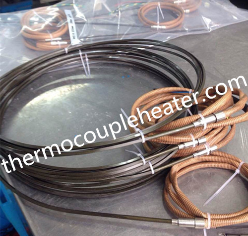 Serpentín de calentamiento del acero inoxidable para el sistema caliente del corredor con el tipo sensor 1600W de J