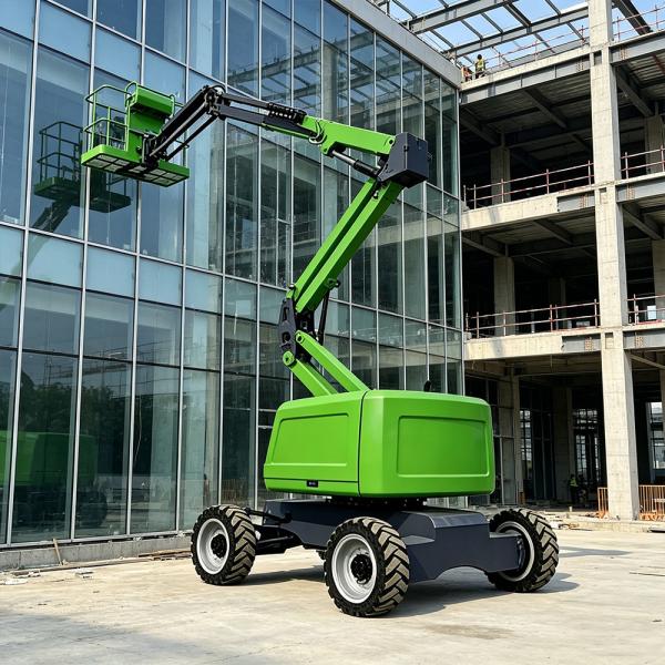 40 Ft Telandor Diesel Articulating Boom Lift For Demolition