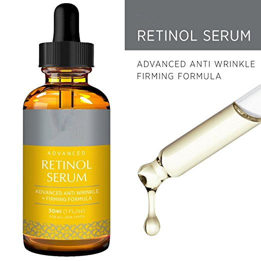 Сыворотка глаза ретинола 100% органическая, анти- сыворотка глаза морщинки извлекает тонкие линии