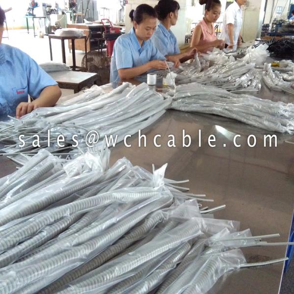 UL20281 Quick Recall Pure Copper Wire Screened Spiral Cable 80C 250V