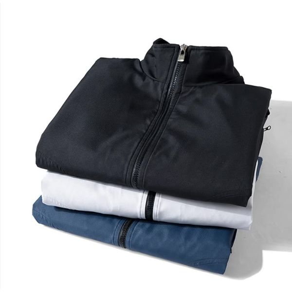 2022 Zipper delgado hombres bombarderos collar utilidad Giacca a Vento Chaquetas más tamaño abrigos chaquetas y abrigos de hombre