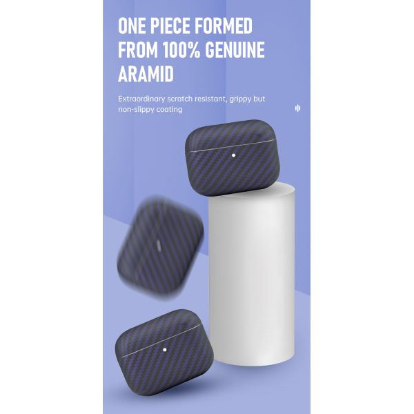 Shockproof Carbon Aramid Fiber Earphone Case for AirPods Pro 3