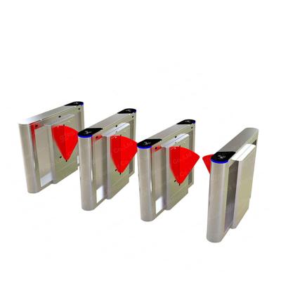 Anti Collision Flap Barrier Access Control System 30w With DC 24V Brushless Motor