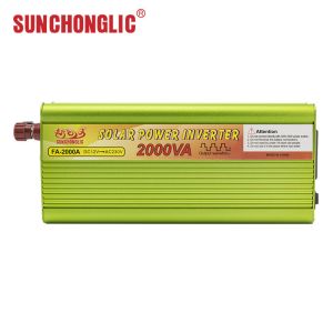 2000va Invertidor de onda senoidal modificado USB 5V de salida Invertidor de onda cuadrada modificado